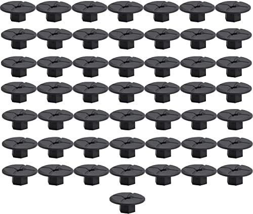 MangWany 50 Stück Kunststoff-Muttern Sitz Mehrzweck für W201 W124 190D 260E ohne Gewinde Muttern Clips Kotflügelverschlüsse für Serie 3 E36 E46 E90 2019900050 51711958025