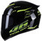 Leichte Motorrad Full Face Helm DOT/ECE Genehmigt Motorrad Moped Street Bike Racing Moto Helm Mit Getönten Visier Drop Down Sun Shield Für Erwachsene Männer Frauen,46,S