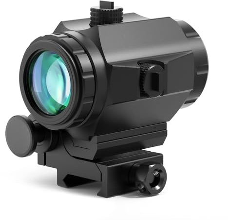 Feyachi M40 3X Red Dot Magnifier with Flip to Side Mount, Focus Adjustment, Windage & Elevation Adjustable, 37/40MM Height, Black