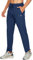 NORTHYARD Pantaloni Sportivi Uomo in Pile Pantaloni Invernali Caldi e Larghi Impermeabili per Jogging all'aperto con Tasche con Zip, Blu Scuro, XL