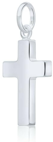 Tony Fein Kreuz Anhänger Mittel 925er Sterling Silber Massiv