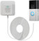 18V Video Doorbell Power Transformer,18Volt 500MA Doorbell Power Adapter, Compatible with Ring, Nest, Wyze, Arlo Wireless Video doorbell(26ft Cable,White)