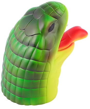 ifundom Tier Modell Schlange Handpuppe Gummi Gummi Handpuppe Tier Handpuppe Rolle Spielen Spielzeug Pädagogisches Lernen Spielzeug