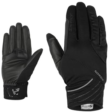 Ziener Herren URTO Langlauf/Nordic/Crosscountry-Handschuhe | Winddicht, atmungsaktiv, enganliegend, Black, 10