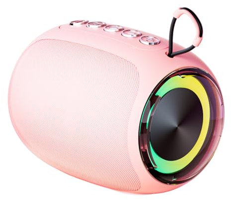 BONBELONG Enceinte Bluetooth Portable, 24 Heures d'autonomie, Bluetooth 5.3, Double appairage stéréo, Choc des Basses, Convient pour Les dîners en Famille, Les fêtes en Plein air et Les Sports.