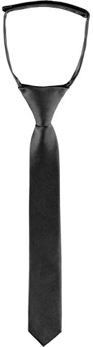 Ladeheid Kinder Jungen Krawatte KJ (31cm x 4cm, Schwarz13)