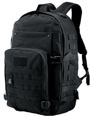 Ogetok Militärrucksack Taktischer Rucksack 40L, Große Armee 3 Tage Assault Pack Bug Out Bag Armee Molle Rucksäcke Tagesrucksack Für Männer Frauen, strapazierfähiger Wanderrucksack, Schwarz
