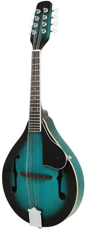 Mandolina acústica instrumento musical cuerpo de tilo mandolina 8 cuerdas instrumento mandolina para principiantes ejercicio