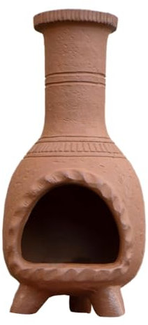 NJTHNTJR Quemador de Terracota Hecho A Mano para Purificaciones y Meditaciones - de Incienso de Arcilla Estilo Chimenea