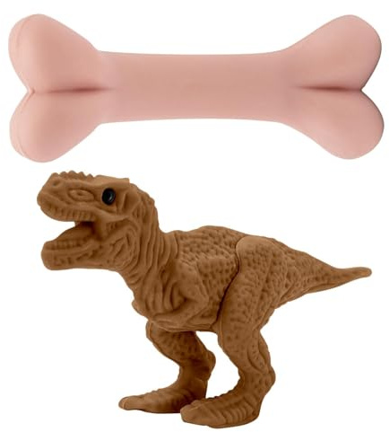 Sheepworld Radierer-Set Dino | Geschenkbox mit 2 figürlichen Radiergummis für Kinder | Geschenk für Kinder, Kindergeburtstag, Geschenk Jungs, Schulanfang, Schultüte | 74311