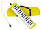 DOUDINGMAO Air Piano Keyboard Sopran Melodica with Long Tube, Short Mouthpieces & Carry Bag, 32 Keys Melodica Instrument for Kids