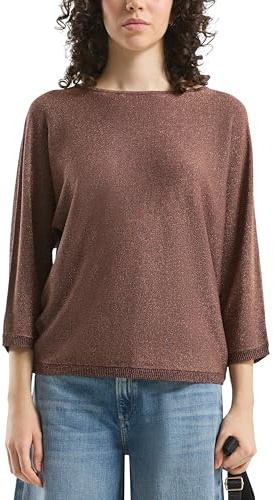 QS Pullover in Glitzeroptik