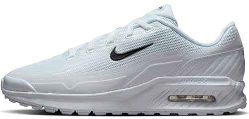 Nike Men's Air Max Bia Shoes, White/Black/Wolf Grey, 6.5