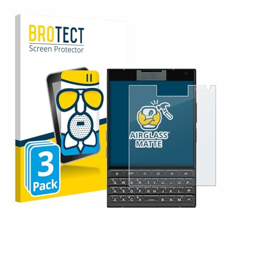 BROTECT Schutzglas für Unihertz Titan 2 | 3 Stück Entspiegelnder Displayschutz Made in Germany Schutzfolie Matt Kratzfest 9H Anti-Fingerprint Einfache Montage