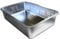 IPrimio Stainless Steel Cat Litter Box - High-Sided XL Litterbox for Cats - Easy Clean, Odour and Rust Resistant Cat Litter Tray - Durable and Spacious Cat Litter Solution - 39.4 x 12.7 x 15.2 cm