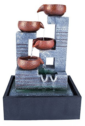 Pajoma Zimmerbrunnen ''Töpfe'', H 36 cm