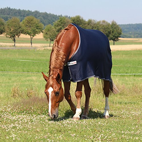 HorSeven Cooler 'Lucky Seven' - Navy/Grey - Abschwitzdecke