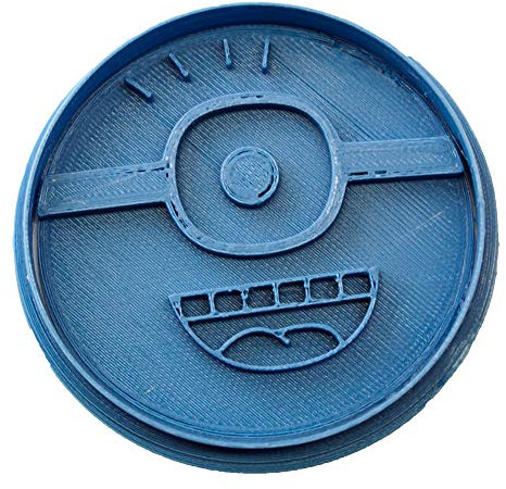 Cuticuter Minion Taglierina per Biscotti Blu, 8 x 7 x 1,5 cm
