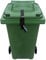 Wheelie Bin Lid Strap Lock NO Drilling, New Model, NO GLUEING - Easy FIT, Complete with Padlock to Lock The Lid - Stop Identity Theft, Prevent People Filling Your Dustbin, Heavy Duty