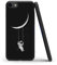Yoedge Coque iPhone SE 2022/SE 2020 Antichoc Coque Noir Silicone TPU avec Motifs Motif Ultra Slim Protective Bumper Case pour Apple iPhone 7 / iPhone 8 / iPhone SE 2020 Smartphone, Astronaute