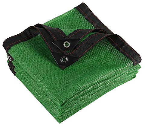 AOHMG Toile d'ombrage 80% pour pergola Noir 2 x 4 m