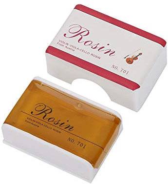 Bnineteenteam Violin Brush Kolophonium, Kolophonium für Violine Viola Cello Saiteninstrument Kolophonium Pinsel Musikinstrument Reinigungswerkzeug(Gelb) Musikinstrumentenzubehör