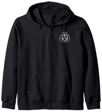 SCP Foundation Logo Front and Back Print Kapuzenjacke