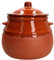MamboCat Pot en Argile Avec Couvercle | Concombre | 2,5 L | Mediterran | Pièce Unique Fabriquée à la Main | Partiellement Émaillée | Antique / Vintage | Médiéval | Viking