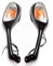 Motorrad Spiegel For Suzuki GSXR 600 750 1000 GSXR600 GSXR 750 2006-2010 K6 K7 K8 Motorrad Rückspiegel Blinker Licht-Zubehör Roller Spiegel (Color : Clear)