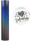 Holografische Selbstklebende Vinylfolie Plotter - 30x305cm Plotterfolie Selbstklebend Vinyl Rollen, Permanente Metallic Vinylfolie für Aufkleber, Cric, Scrapbooking (Holografisches Dunkelgrau)