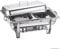 Prima Kitchenware Stainless Steel Chafing Dish Sets with 8L Food Pans Fuel Holders for Catering Buffet Warmer Tray Dining Rolling Top Double Compartment