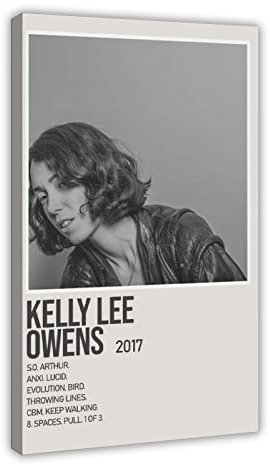 Kelly Lee Owens von Kelly Lee Owens, Musik-Poster, 1 Leinwand, Poster, Schlafzimmer, Dekoration, Sport, Landschaft, Büro, Raumdekoration, Geschenkrahmen, 60 x 90 cm