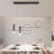 Eoodis LED Pendelleuchte 110m Dimmbare Hängelampe mit Fernbedienung Hängeleuchte Moderne Pendelleuchte für Wohnzimmer, Esszimmer, Küche