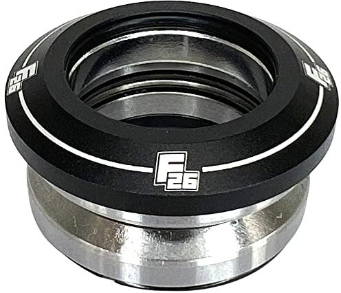 Fantic26 Stunt-Scooter/BMX Full Integrated Headset Steuersatz Kugellager 1 1/8'' (Schwarz)