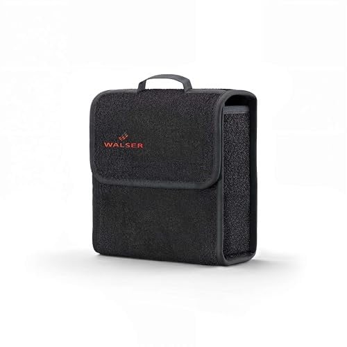 Walser Auto Organizer Toolbag Größe S, Kofferraum Organizer, Gadget, Aufbewahrungsbox, Tasche, Zubehör - 28x14x28 cm Schwarz