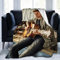 YINGD Niall Singer Horan Flanelldecke Bettwäsche Fleecedecke weiche Thow Decken Klimaanlage Decke für Sofa Couch Wohnzimmer