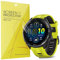 Blueshaweu Protector de pantalla compatible con Garmin Forerunner 965, paquete de 6 unidades, película transparente de TPU de cobertura completa, compatible con Garmin Forerunner 965 Smartwatch