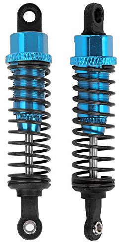 ZLXHDL RC Stoßdämpfer, 2 Stück Metall 70mm - Hochwertige Stoßdämpfer für 1/16 RC Autos - Verbesserte Aufhängung und Stoßdämpfung - Langlebig und Leicht für Offroad-Fahren und Unebene Straßen