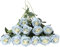 Laelfe 12 Pcs Rose Blu Finte per Decorazioni, Bouquet Fiori Finti di Rosa con Steli Lunghi, Rose Artificiale per Composizioni di Nozze Casa Giardino Partito Decorazioni Floreali (Blu Ghiaccio)