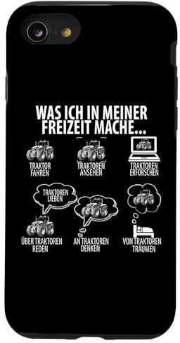 Hülle für iPhone SE (2020) / 7 / 8 Freizeit Traktor Bauer Landwirt Geschenk