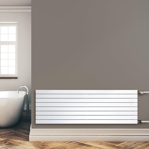 Paneelheizkörper Heizkörper Badheizkörper horizontal seitlicher Anschluss (602 x 1800 mm)