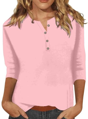 Angxiwan Angebote des Tages Heute Deal Werkzeug T-Shirt Damen mit Reverskragen Top Grafik Elegant Blusentop Knopfleiste Klamotten Pflegeleich Sommer Raglan Bluse Flieder Damen