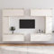 Sufrk TV-Schränke 6 STK. Weiß Massivholz Kiefer Wohnwand Wohnzimmer WohnwäNde TV Board HäNgend TV Sideboard