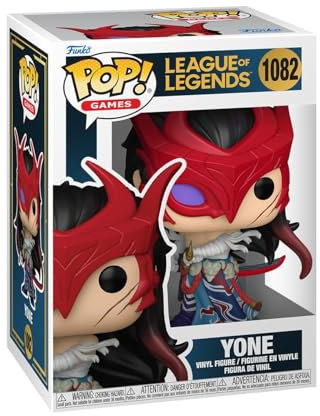 Funko Pop! Games: LOL - Yone - League of Legends - Vinyl-Sammelfigur - Geschenkidee - Offizielle Handelswaren - Spielzeug Für Kinder und Erwachsene - Video Games Fans - Modellfigur Für Sammler