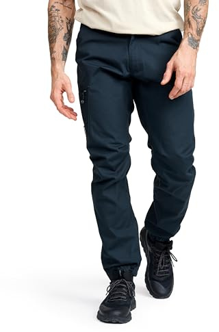 RevolutionRace Outdoor Basic Pants für Herren, Wanderhose für viele Outdoor-Aktivitäten, Blueberry, M