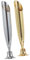CAXUSD 6 Stk stift buchse Gold Speichersteckdose Halterung für Füllfederhalter Stifthalter schreibtischdeko Schreibtisch-Organizer Retro-Federhalter Federkiel-Unterstützung Metall