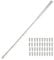 sourcing map Piano Hinge, 48 Inch x 1.2 Inch Stainless Steel Continuous Hinge Door Hinge with Holes, for Boat Cabinet Door Box Furniture, Silver