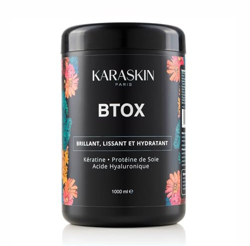 Karaskin - Bo-tox Capilar Profesional para Cabello Seco y Dañado | Tratamiento Alisador y Reparador Profundo | Brillo, Suavidad y Fuerza | Mascarilla Hidratante | keratina para alisar el pelo