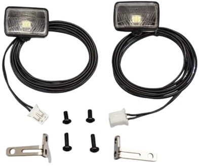 pour Scania pour Volvo JDM Lesu Kabolite Cat336 Huina 1/12 1/14 RC Modèle Pelle Hydraulique Gros Bras Projecteur Lumière Camion Benne Pièces De Voiture RC Voiture Lumière Lampe