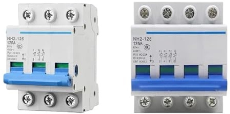 Disjoncteur-sectionneur NH2-125 3P 4P 32A 63A Interrupteur-sectionneur DS GW(4P,63A)